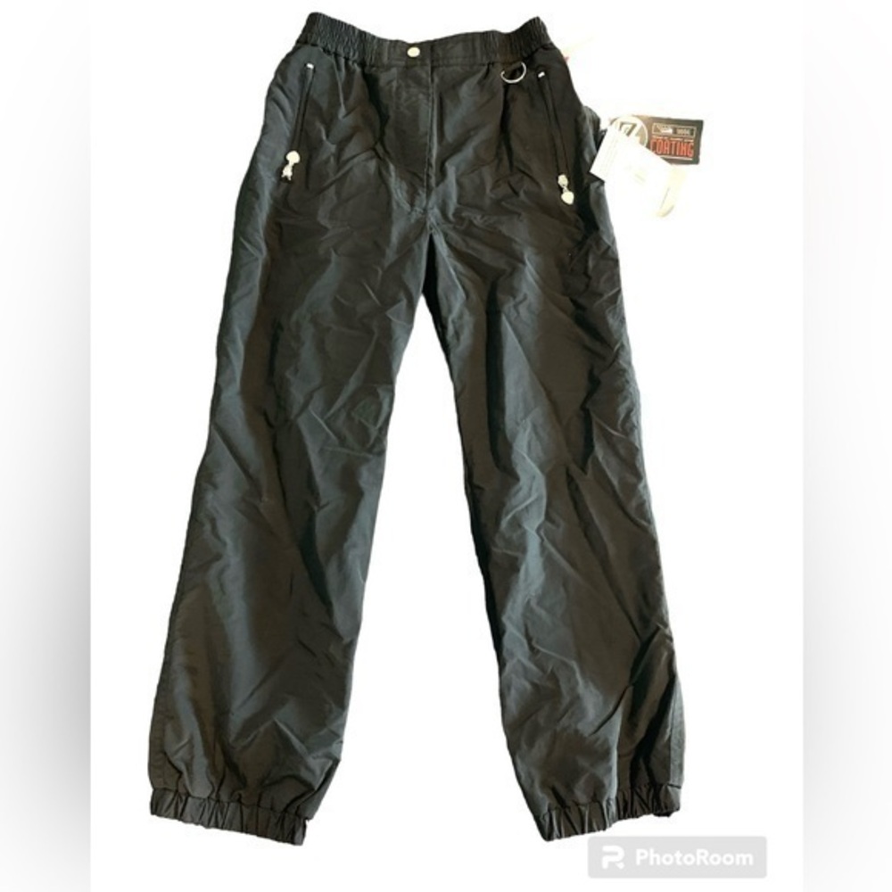 New Flirt by FERA Ski Snow Waterproof Pants Black Size 12